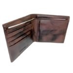 Buffalo Leather Wallet Brown B94 – card holder View