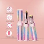 2 In 1 Eyebrow Trimmer for Women Shaver Out Side