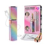 2 In 1 Eyebrow Trimmer for Women Shaver Box