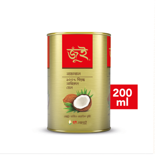 Jui Pure Coconut Oil Tin 200 ml