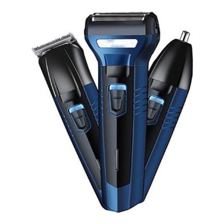 Kemei KM 6330 3 in 1 Hair Clipper Grooming kit Trimmer Blue