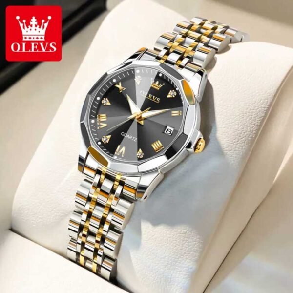 OLEVS 9931 Men’s Luxury Watch – Diamond Dial