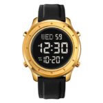 SKMEI 1864 men’s digital watch dial closeup