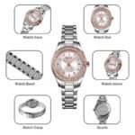 SKMEI 1534 Women’s quartz diamond fashion watch details photo