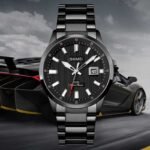 SKMEI 1654 waterproof stainless steel men’s luminous quartz watch