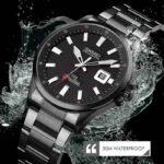 SKMEI 1654 stylish men’s luminous dial quartz waterproof wristwatch