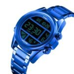 SKMEI 1448 durable stylish men’s digital watch side angle