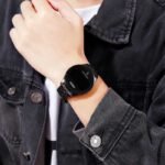 SKMEI 1579 unisex touch screen LED digital watch hand design photo