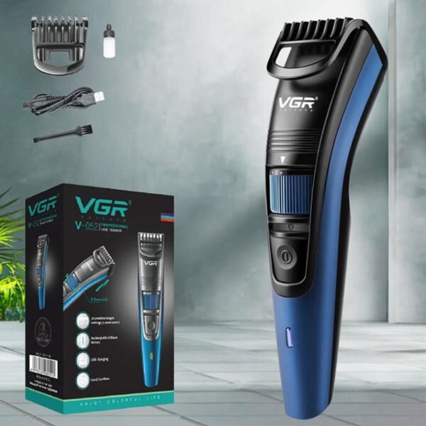 VGR V-052 Rechargeable Hair Trimmer With With USB Cable
