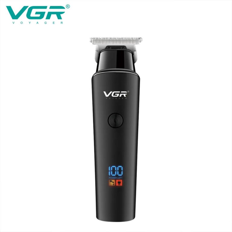 VGR V-937 Rechargeable Hair Trimmer With Metal Blade Black