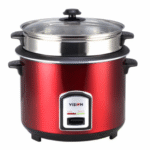 Vision Rice Cooker 1.8 Liters Red Double Pot