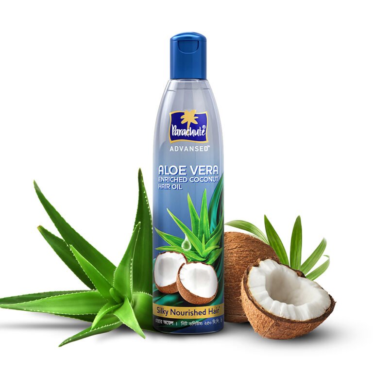Parachute Aloe Vera Coconut Hair Oil For Strong, Soft & Silky Hair 250ml